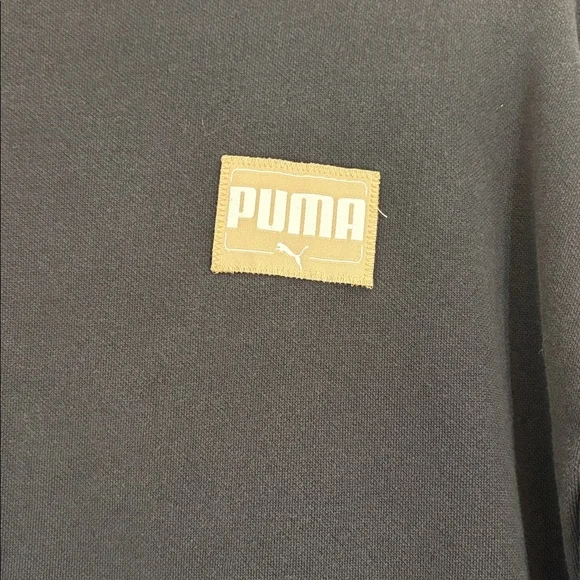 Puma Black Crewneck Sweatshirt - Picture 2 of 3